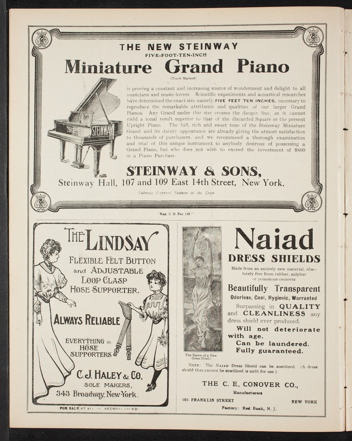 Volpe Symphony Society of New York, March 26, 1908, program page 4
