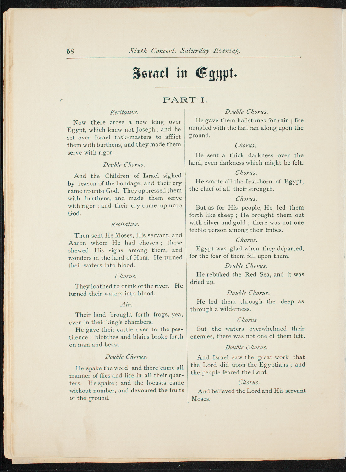 Opening Week Music Festival: Opening Night of Carnegie Hall, May 5, 1891, program notes page 74