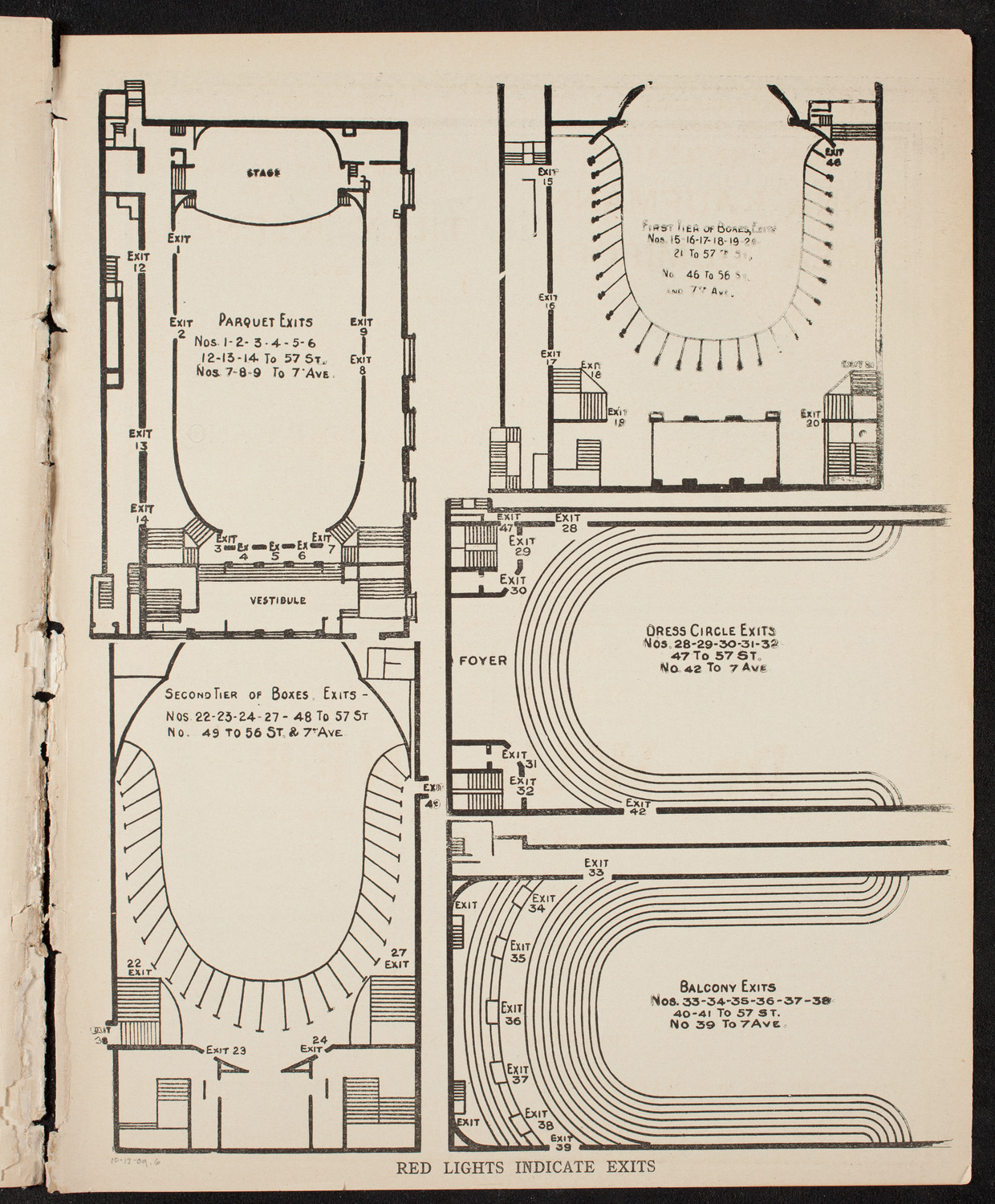 Columbus Day Celebration, October 12, 1909, program page 11