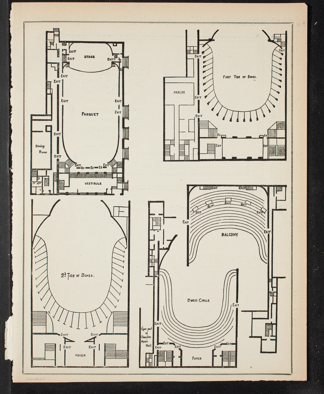 New York Philharmonic, March 25, 1905, program page 11