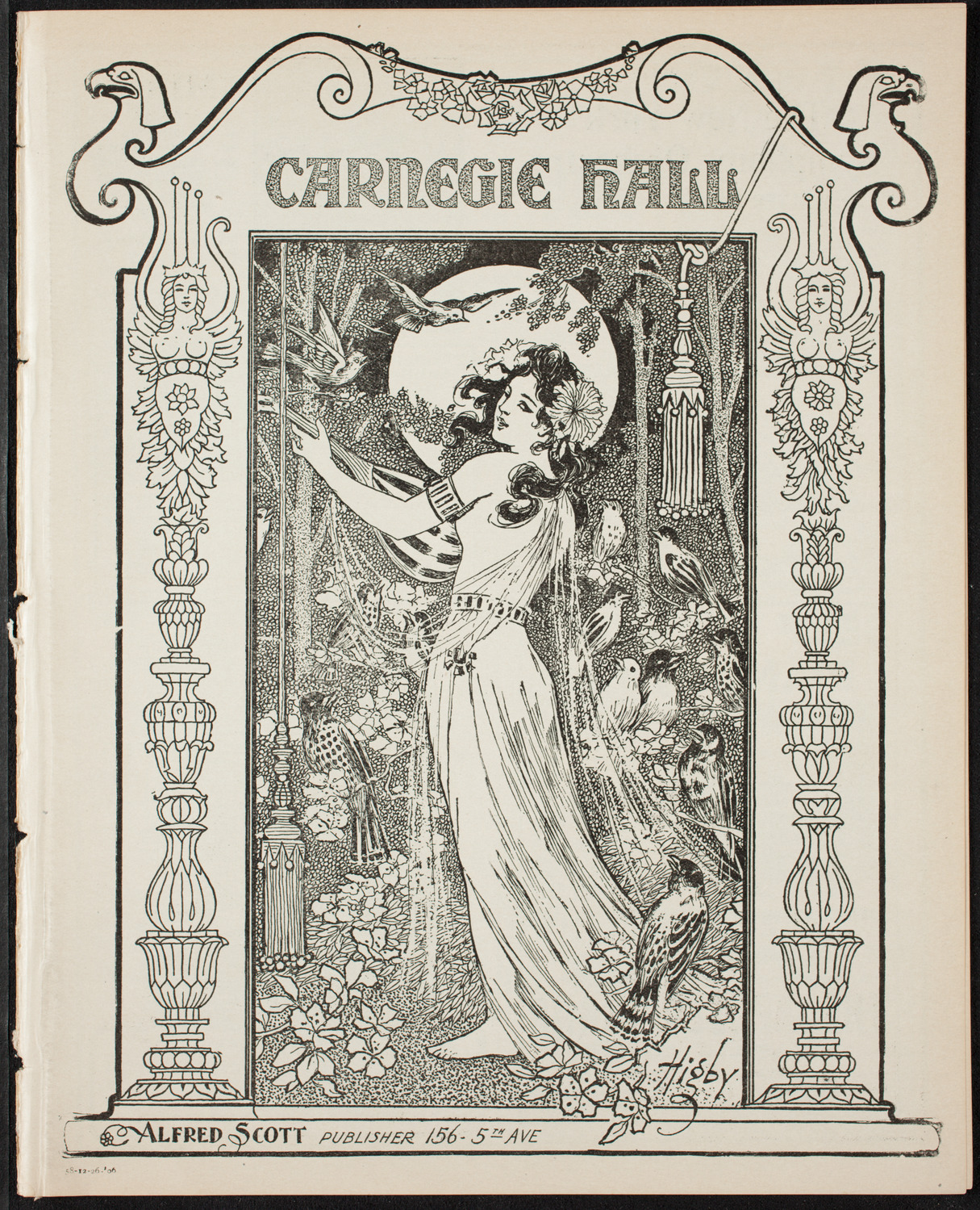 Oratorio Society of New York, December 26, 1906, program page 1