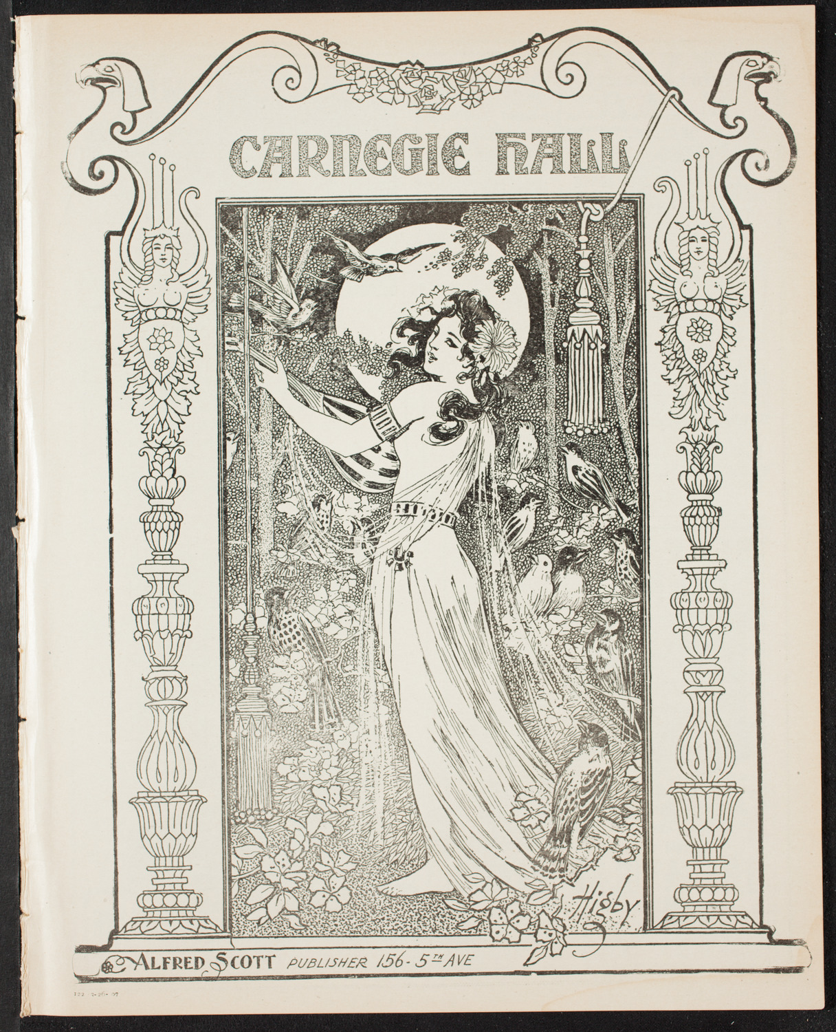 Oratorio Society of New York, March 26, 1907, program page 1