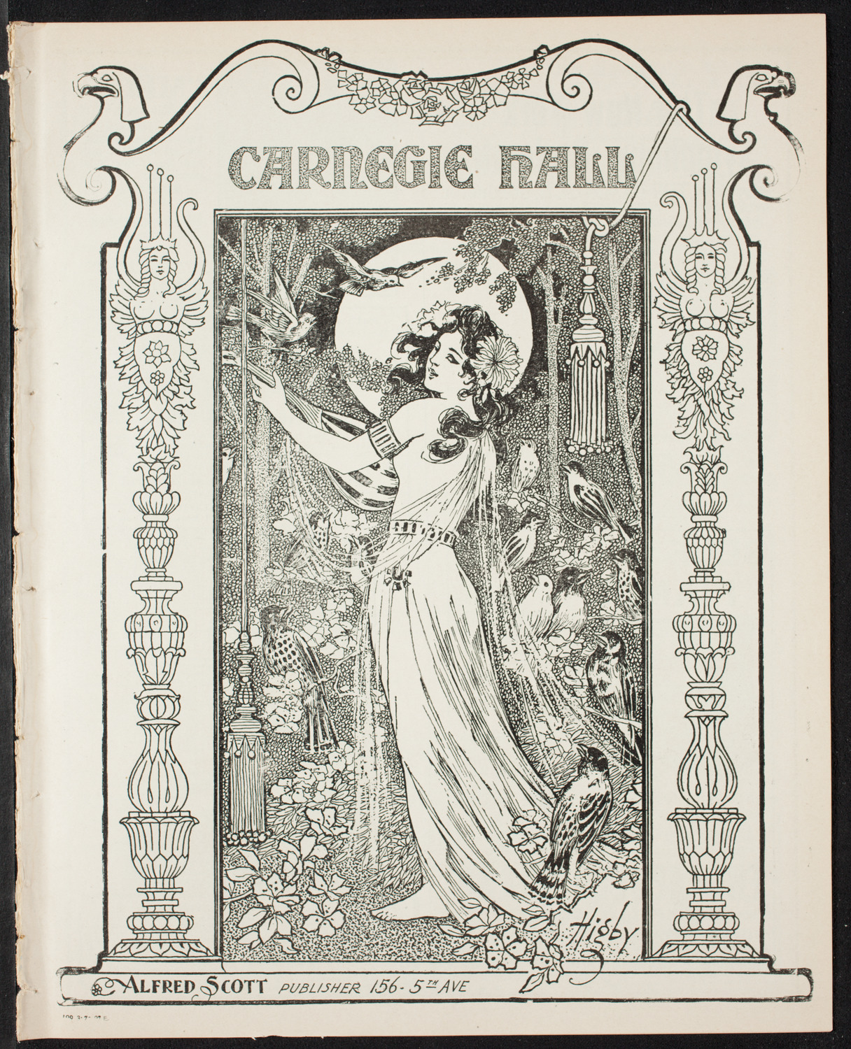 Musical Art Society of New York, March 7, 1907, program page 1