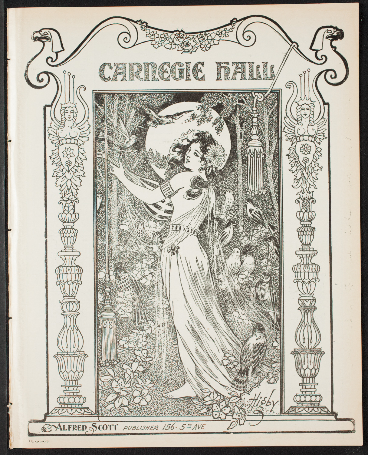Symphony Concert for Young People, March 30, 1907, program page 1