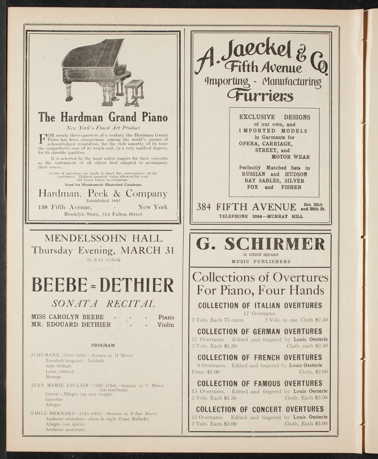 The Civic Forum, featuring Sir Ernest Shackleton, March 29, 1910, program page 8