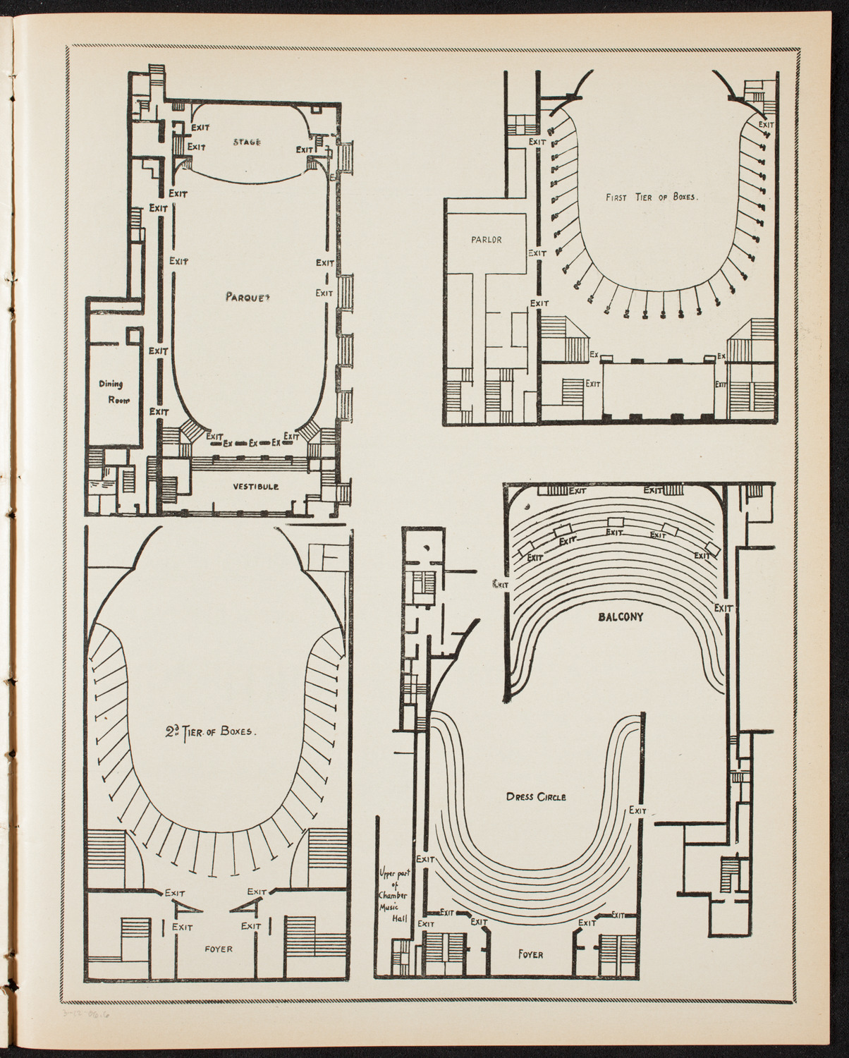 Elmendorf Lecture: Switzerland, March 12, 1906, program page 11