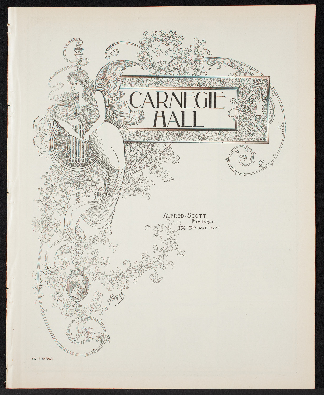 Symphony Concert for Young People, March 30, 1901, program page 1