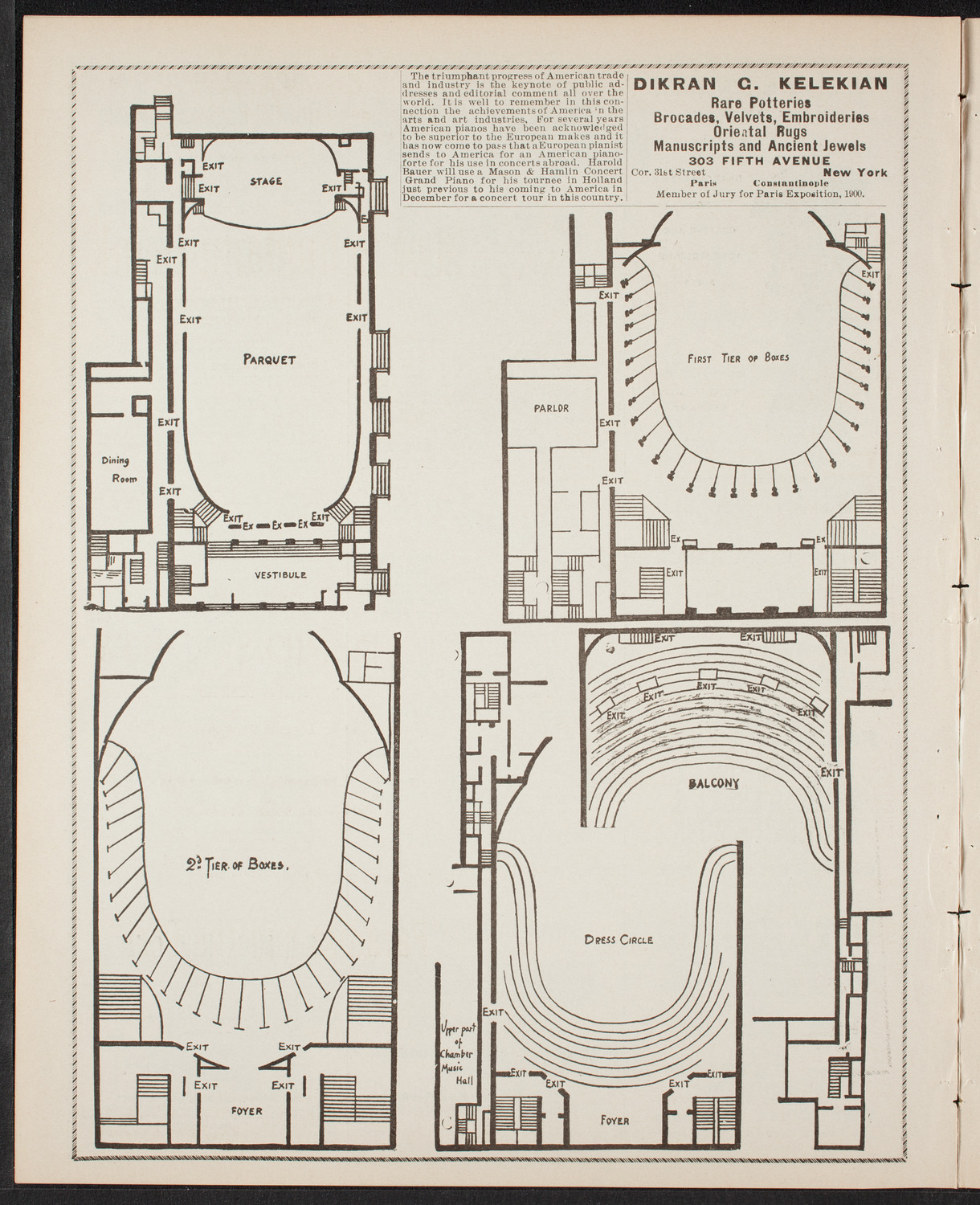 New York Philharmonic, January 10, 1902, program page 4