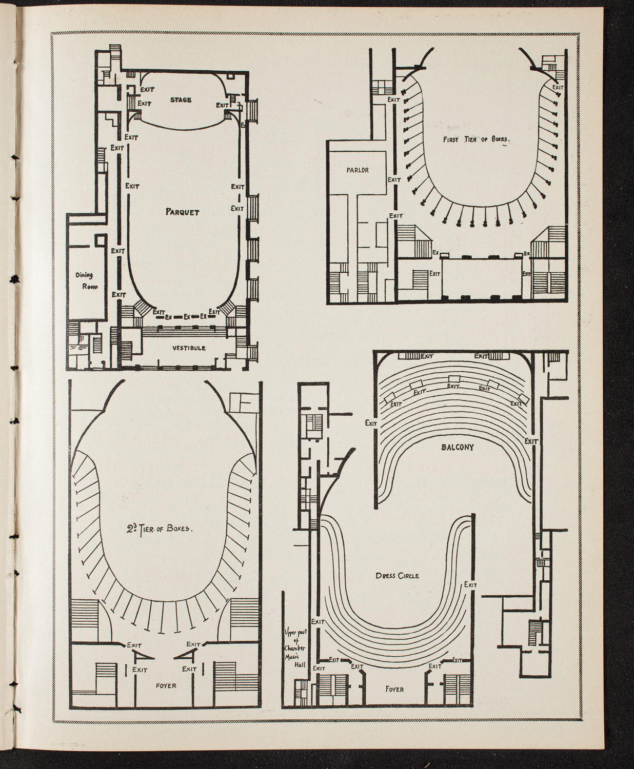 New York Philharmonic, February 10, 1905, program page 11