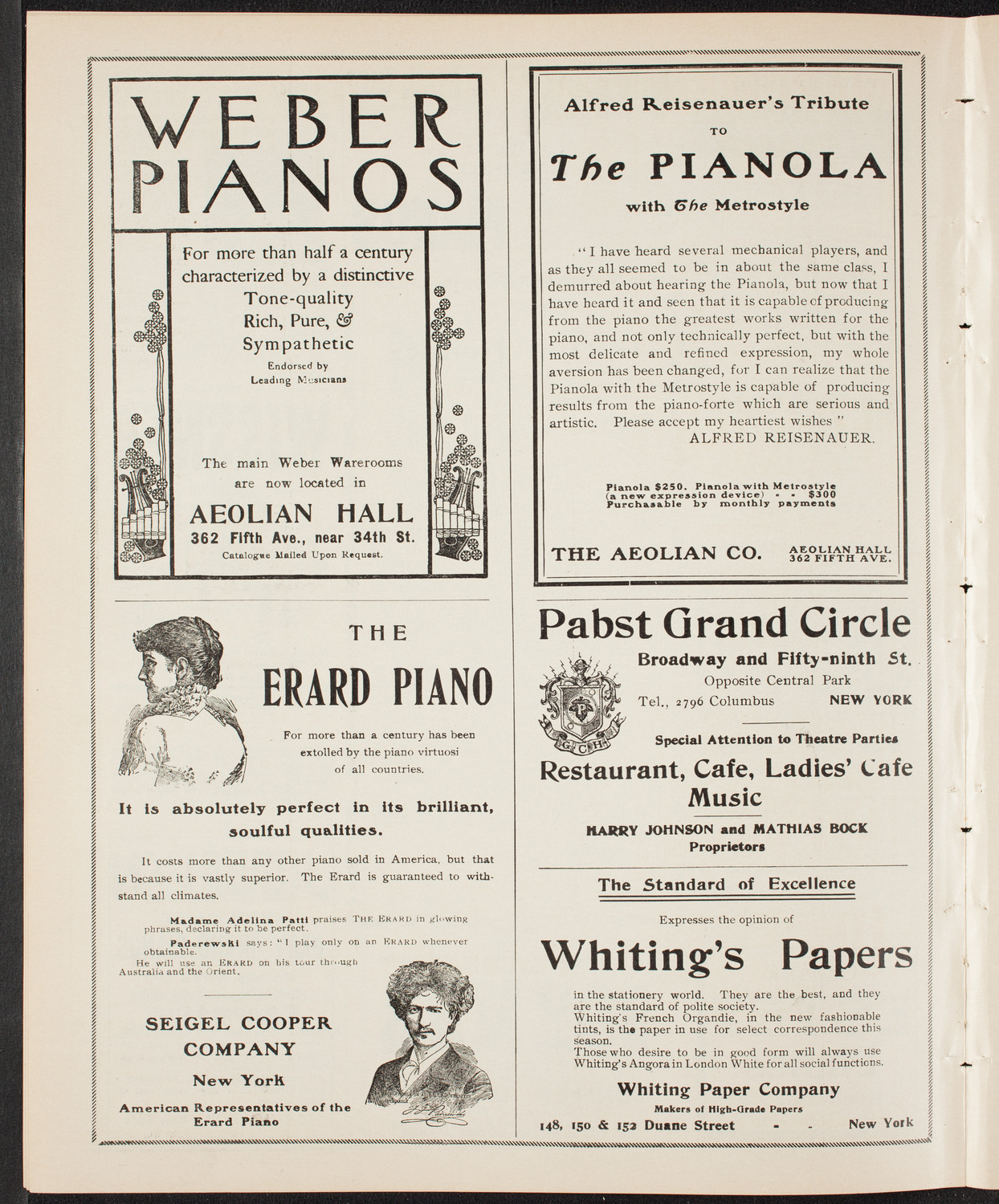 Lecture by Burton Holmes, March 20, 1904, program page 6