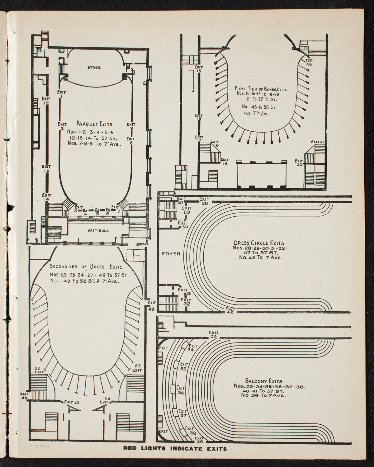 Vladimir de Pachmann, Piano, November 26, 1907, program page 11