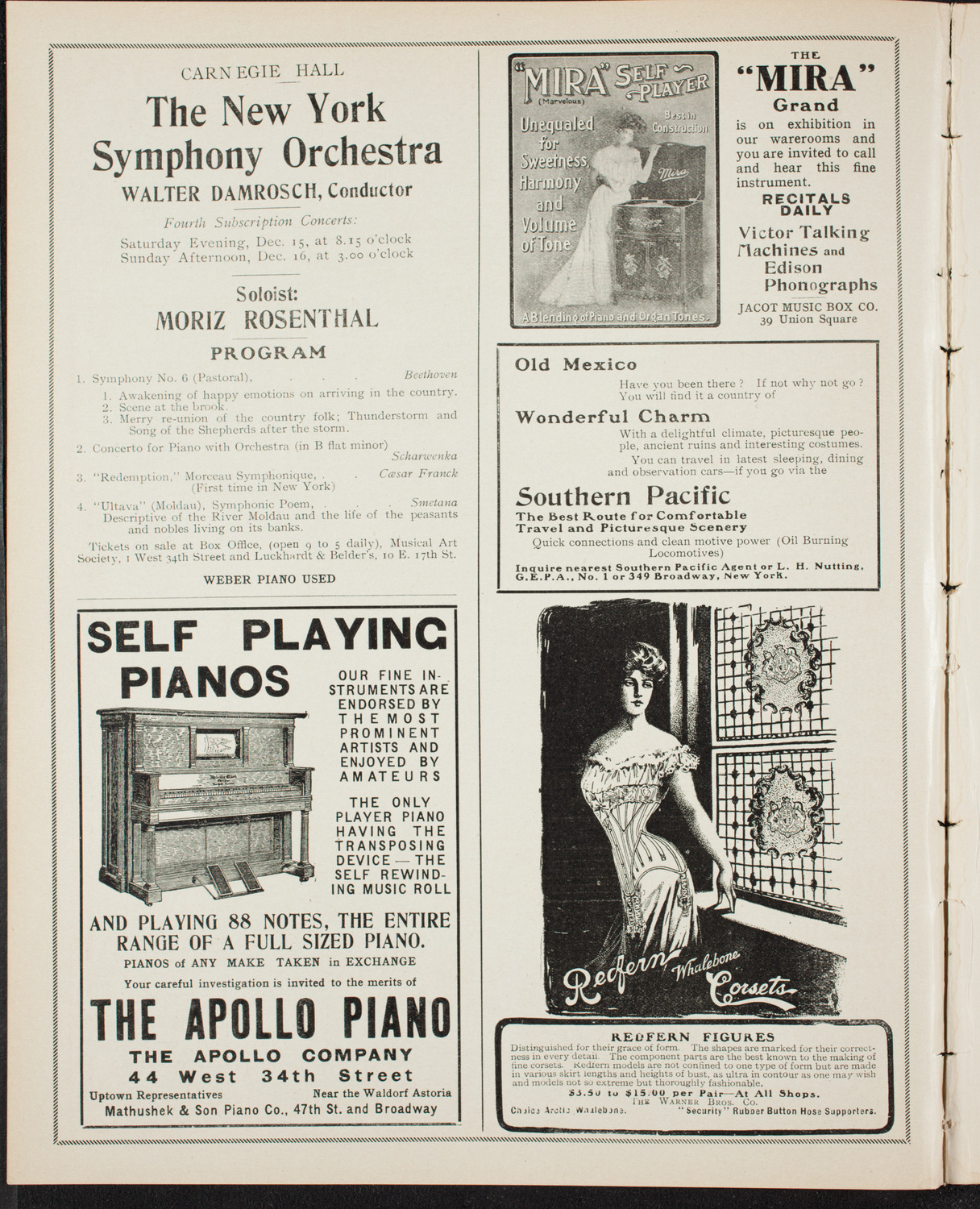 Elmendorf Lecture: Northern Italy, December 2, 1906, program page 2