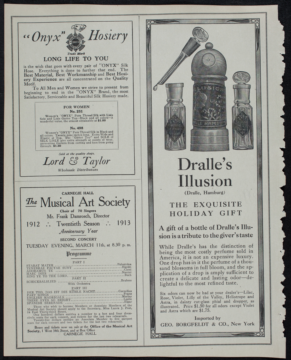 MacDowell Chorus, January 8, 1913, program page 8
