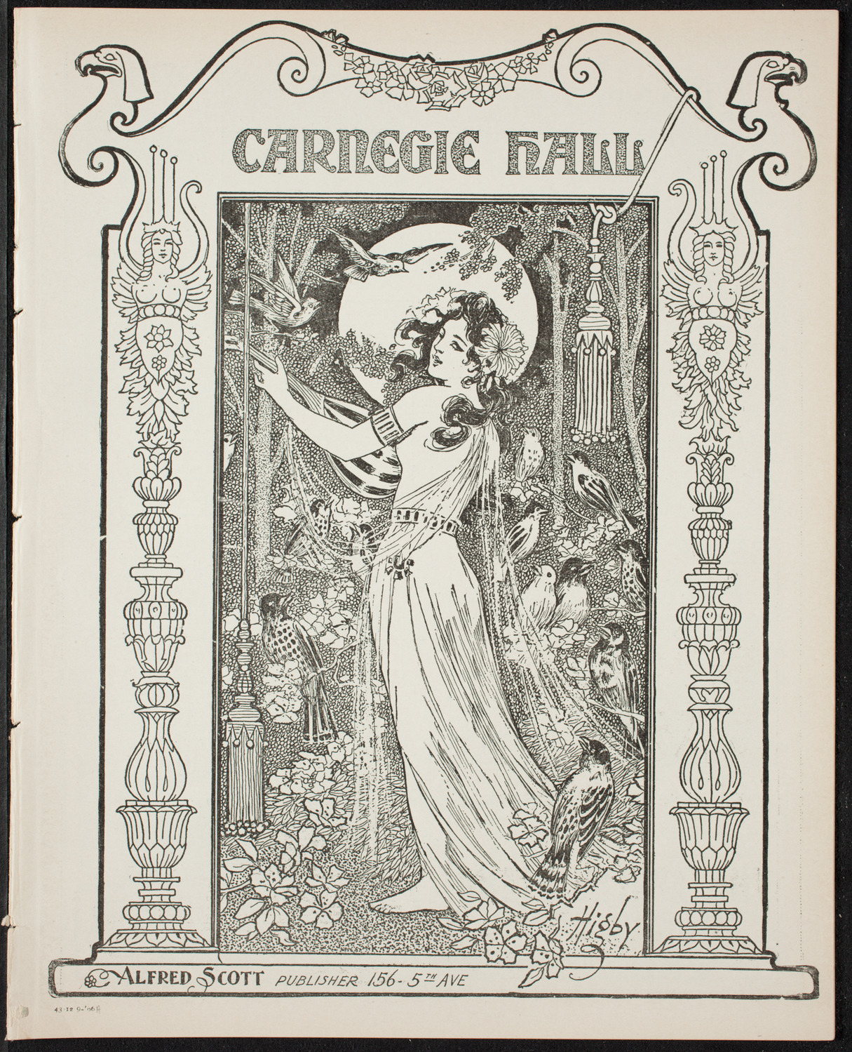 Ernestine Schumann-Heink, Mezzo-Soprano, December 9, 1906, program page 1