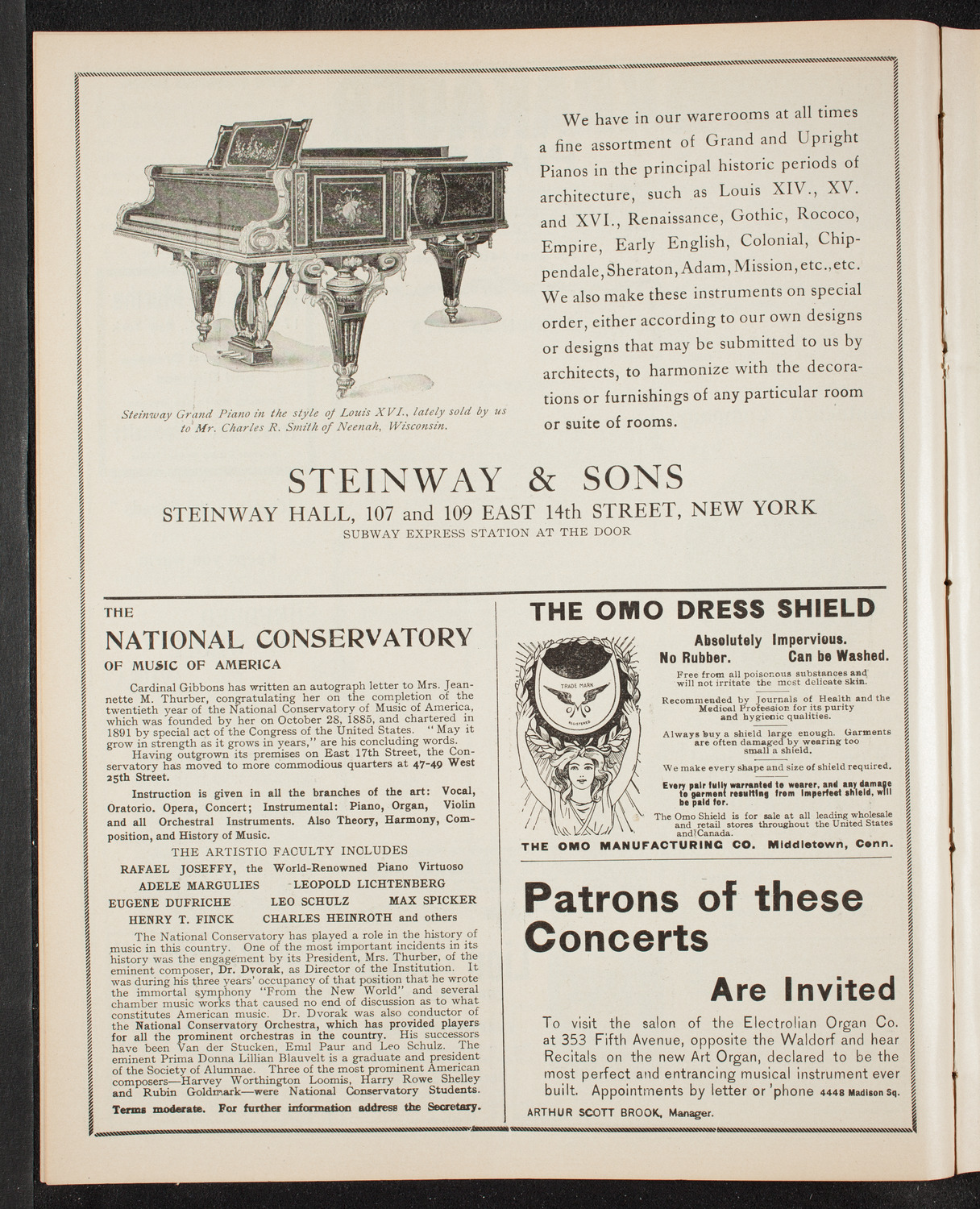 New York Symphony Orchestra, December 12, 1905, program page 4