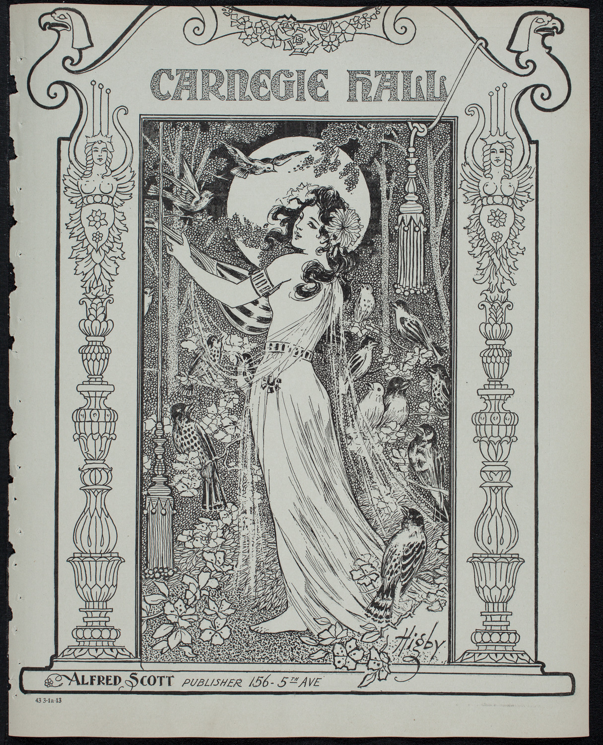Symphony Concert for Young People, March 1, 1913, program page 1