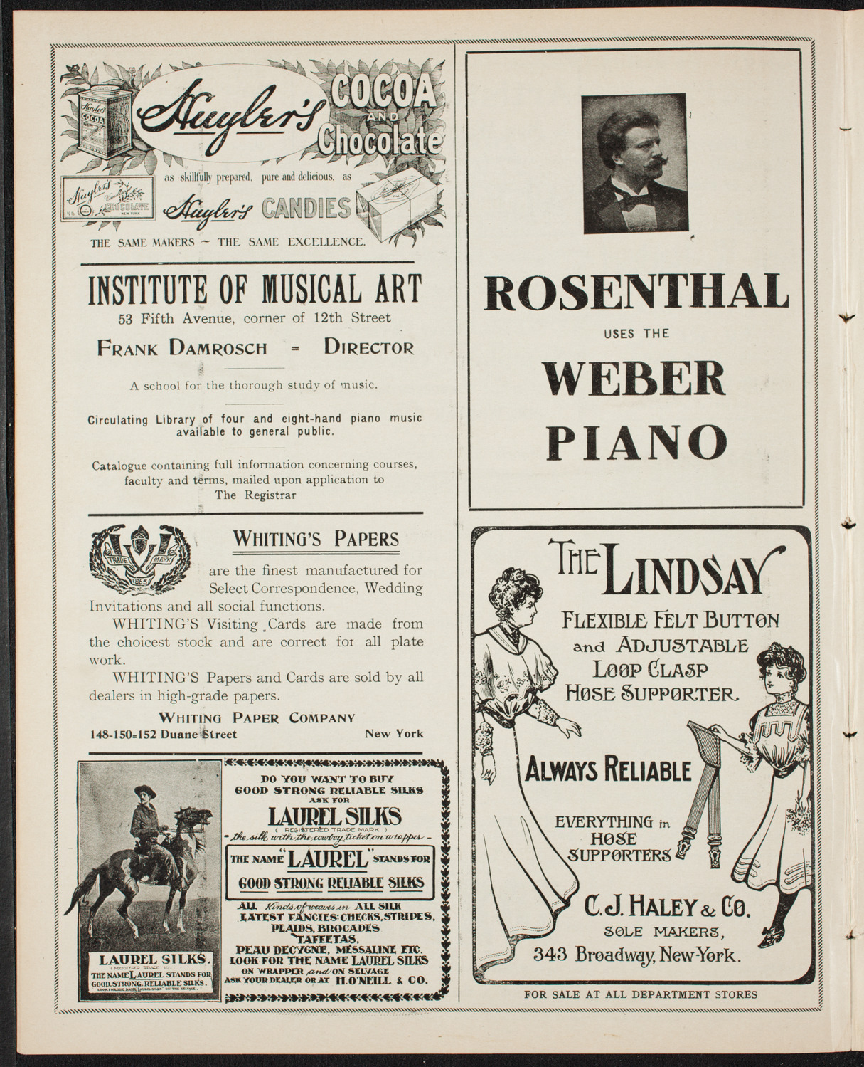 New York Symphony Orchestra, December 15, 1906, program page 6