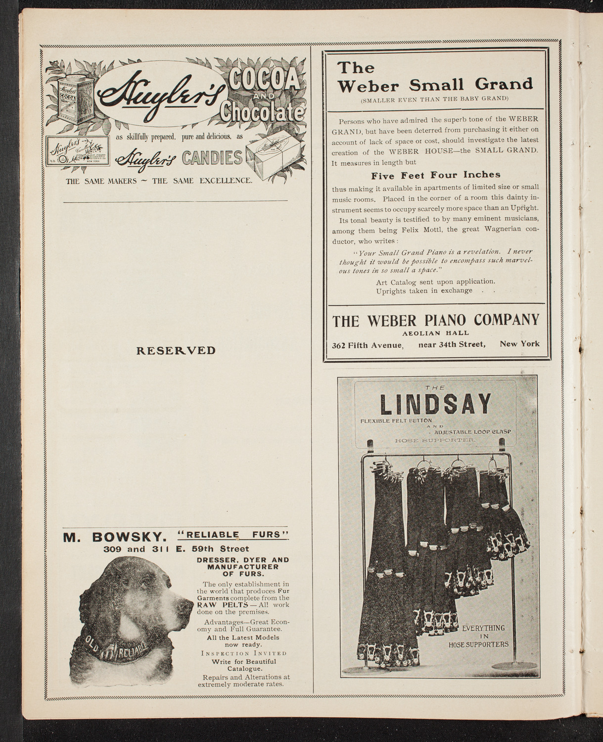 Metropolitan Street Railway Association Meeting and Vaudeville Program, October 7, 1905, program page 6