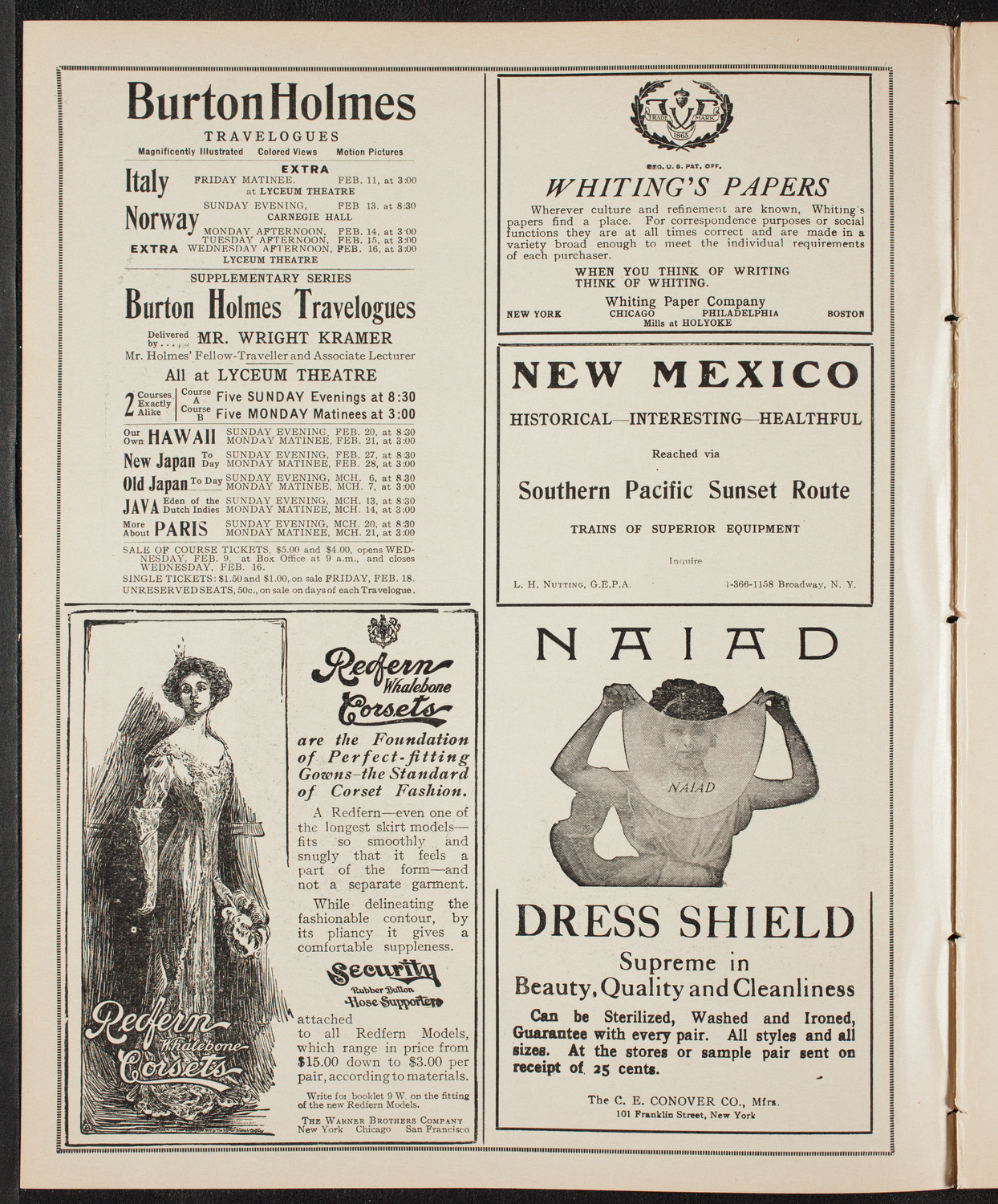 Russian Symphony Society of New York, February 10, 1910, program page 2