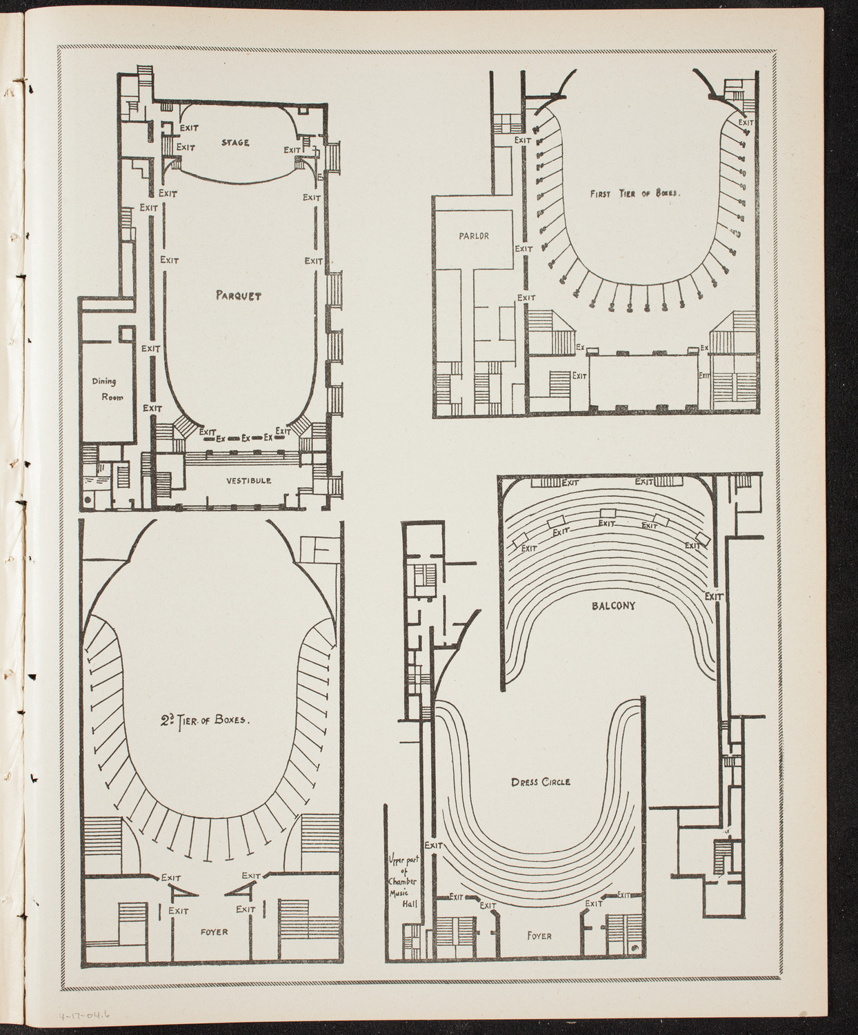 Alfred Reisenauer, Piano, April 17, 1904, program page 11