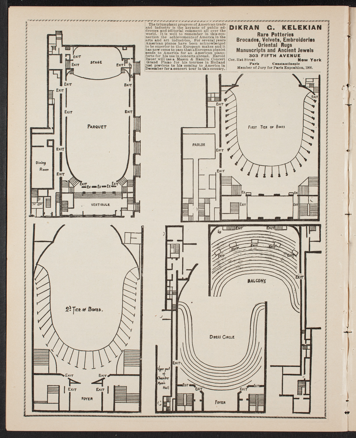 Charity Concert by Orchestra of the Second Imperial Sailors' Division, March 3, 1902, program page 4