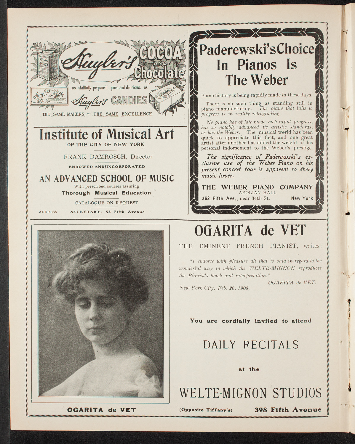 Grand Army of the Republic Memorial Day Exercises, May 30, 1908, program page 6