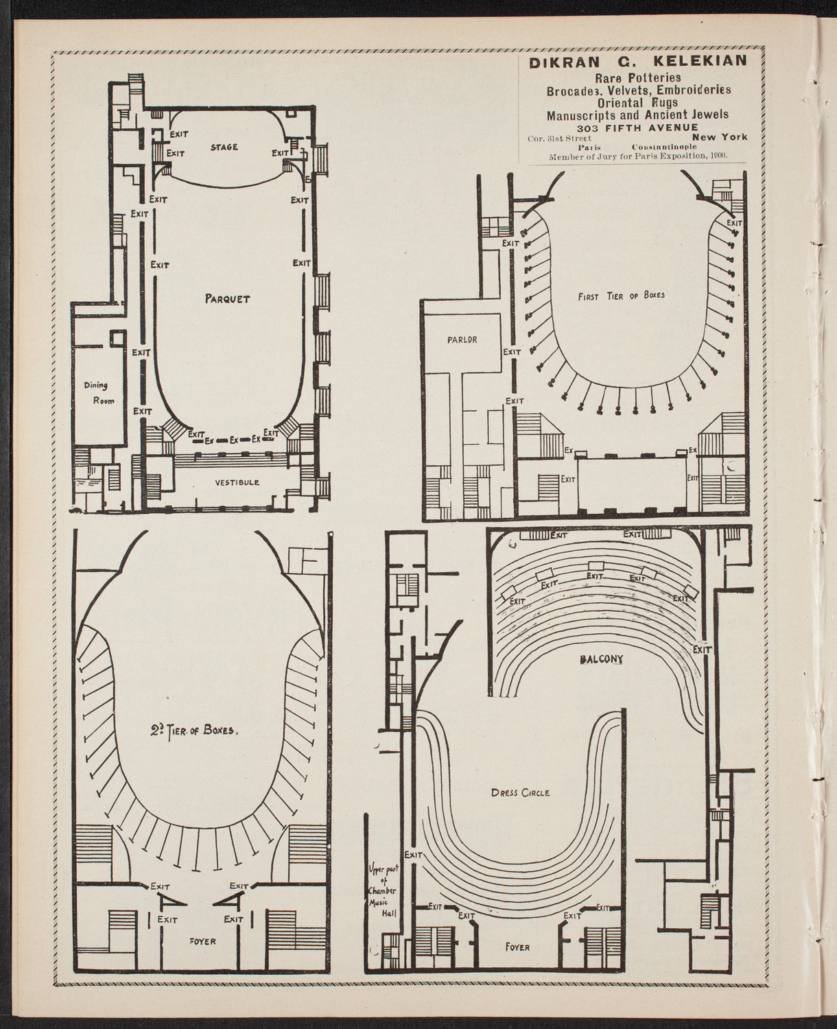 Jan Kubelik, Violin, with Jessie Shay, Piano, December 7, 1901, program page 4