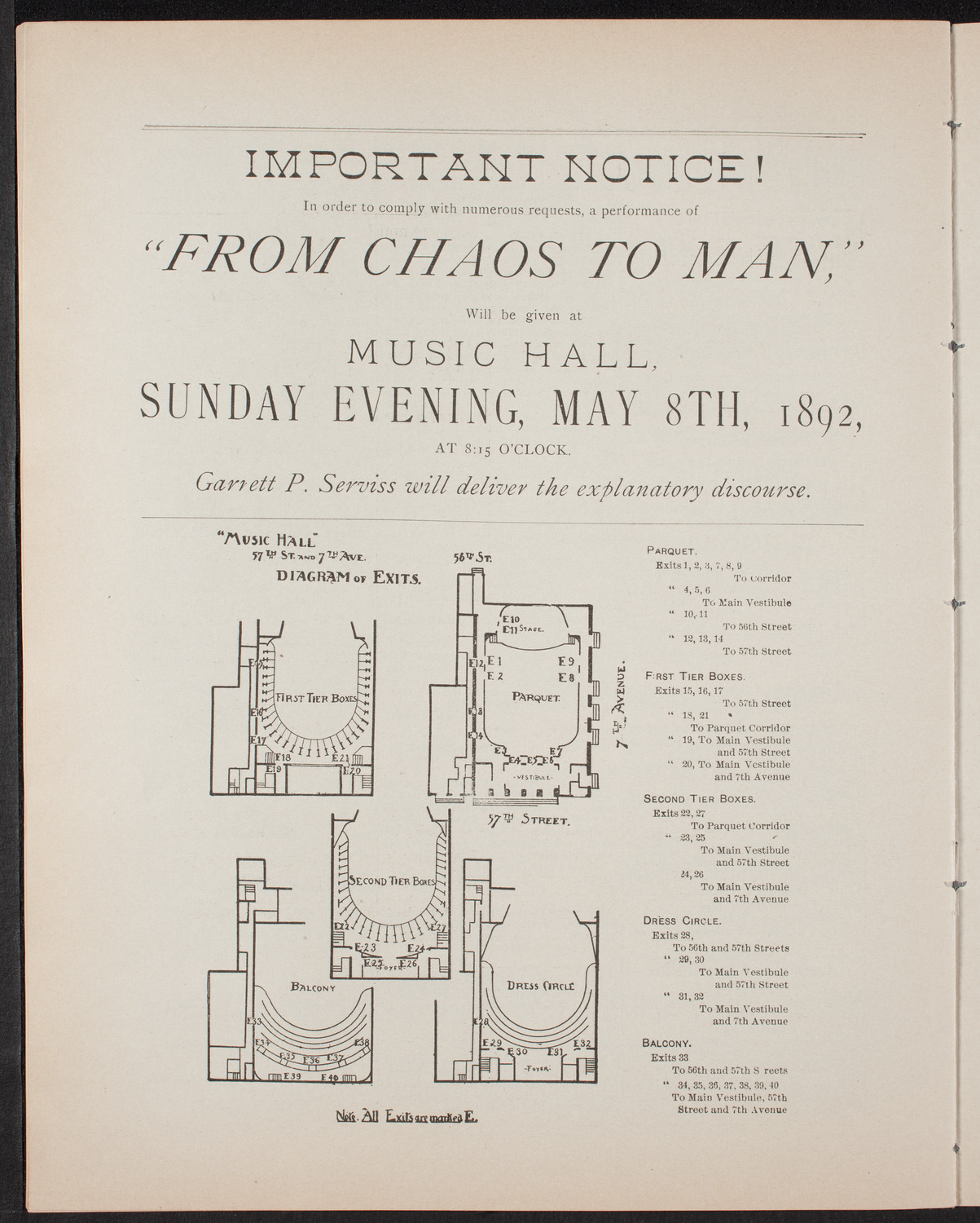 New York Symphony Orchestra: Handel Festival, April 28, 1892, program page 10