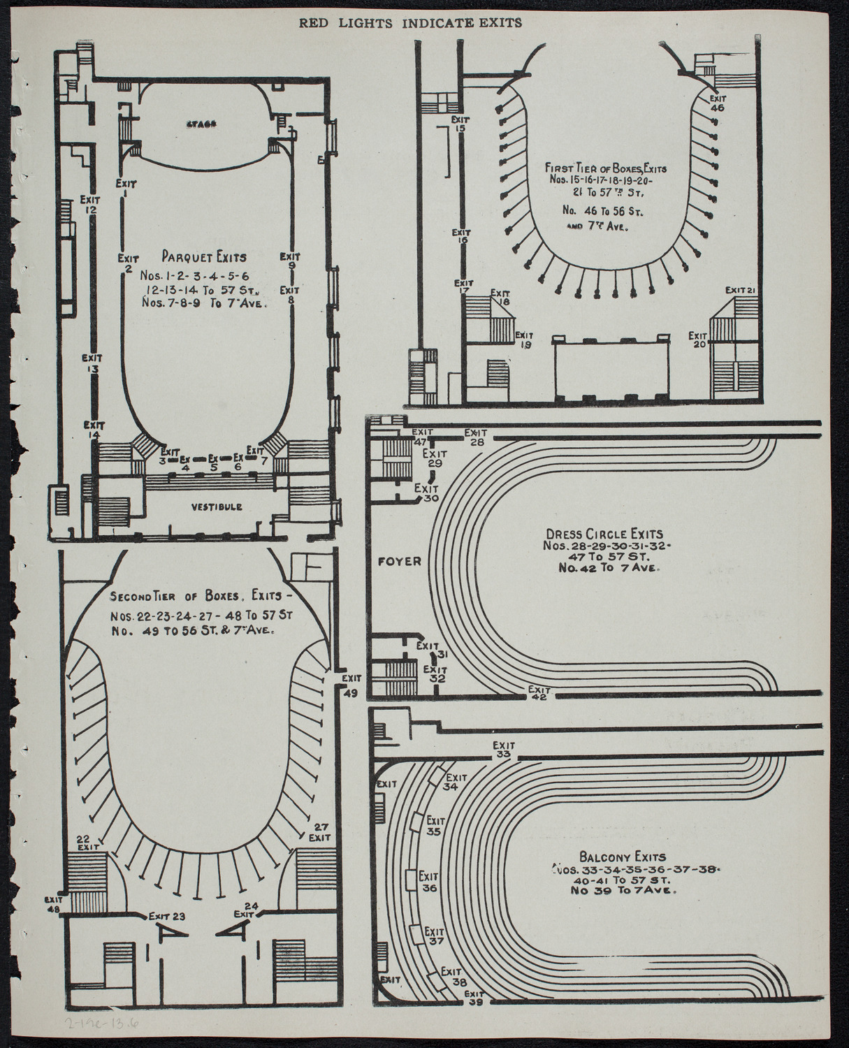 Lecture by Angus Hamilton, February 19, 1913, program page 11