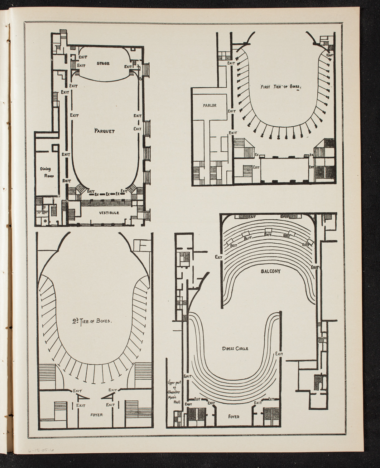 Graduation: New York Law School, June 15, 1905, program page 11