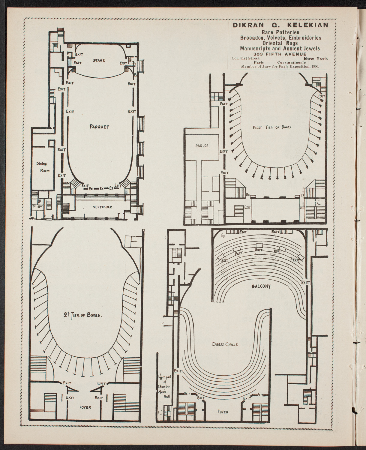 Jan Kubelik, Violin, with Jessie Shay, Piano, December 18, 1901, program page 4