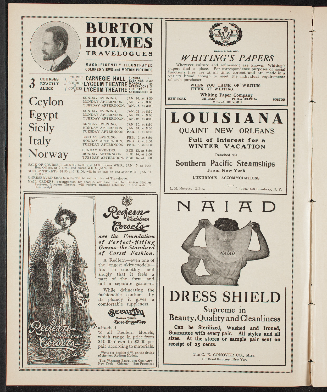 Song Recital by Liza Lehmann, Composer and Pianist, January 8, 1910, program page 2