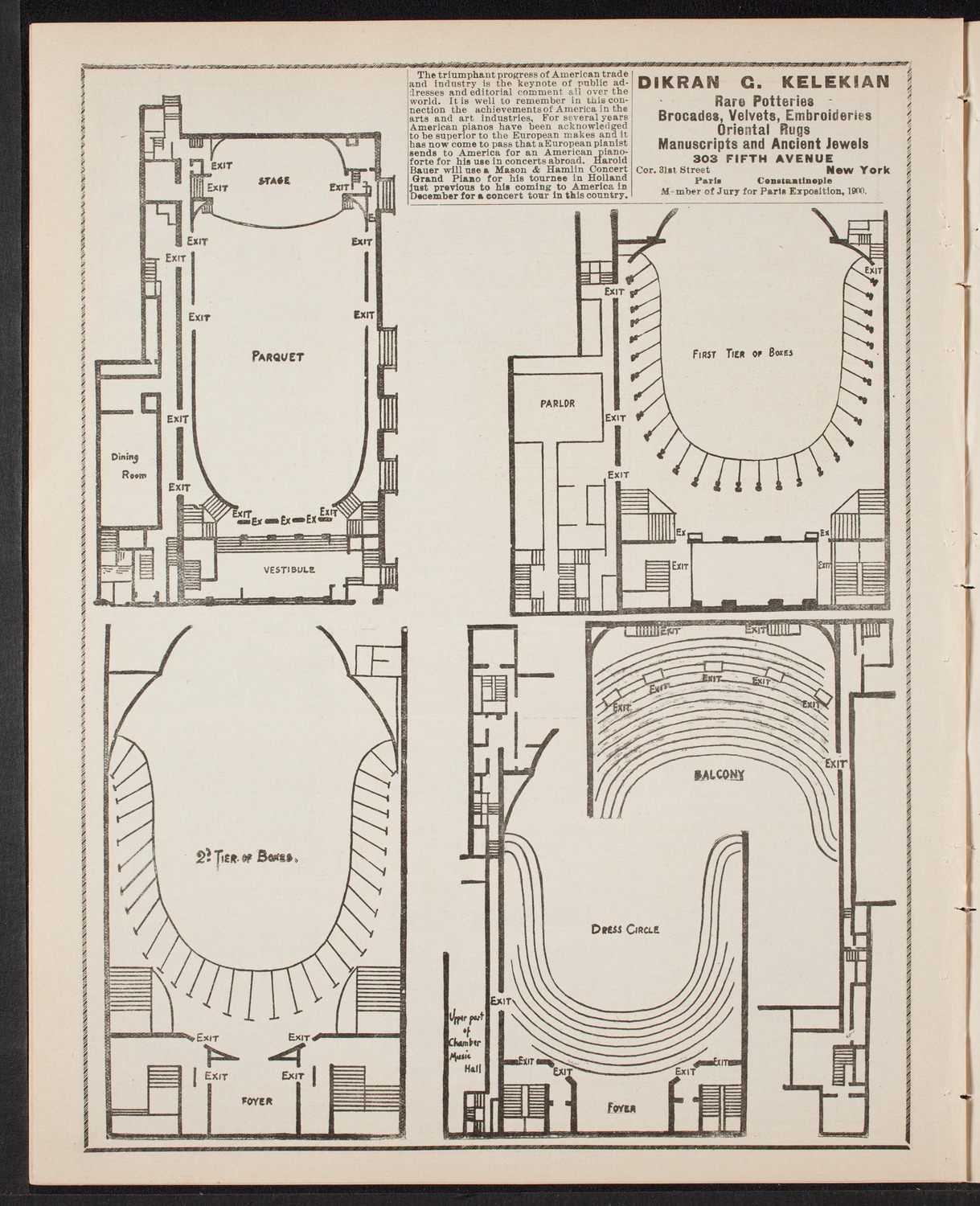 Hermann Hans Wetzler Orchestral Concert, April 6, 1902, program page 4