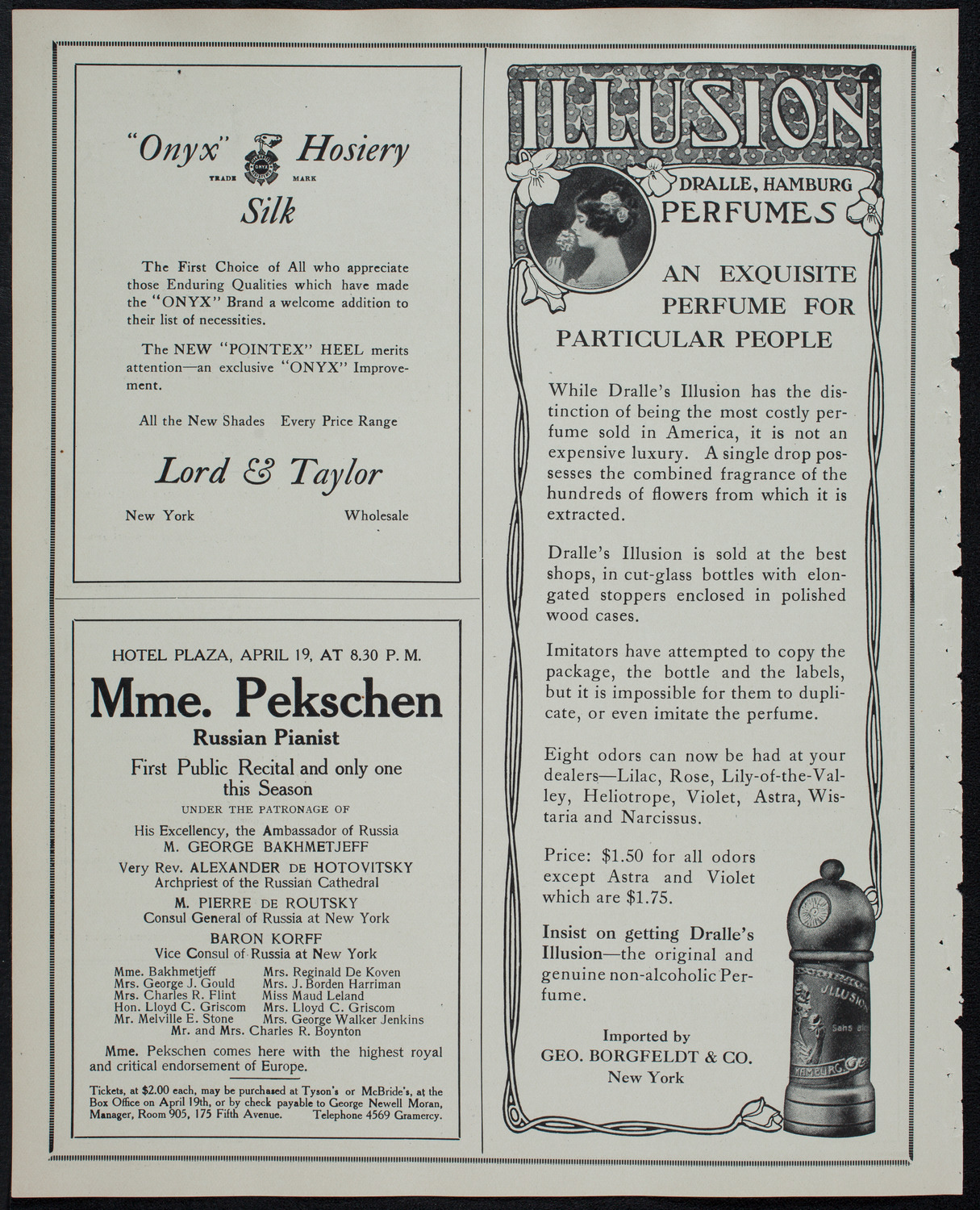 Columbia University Festival Chorus, April 16, 1913, program page 8