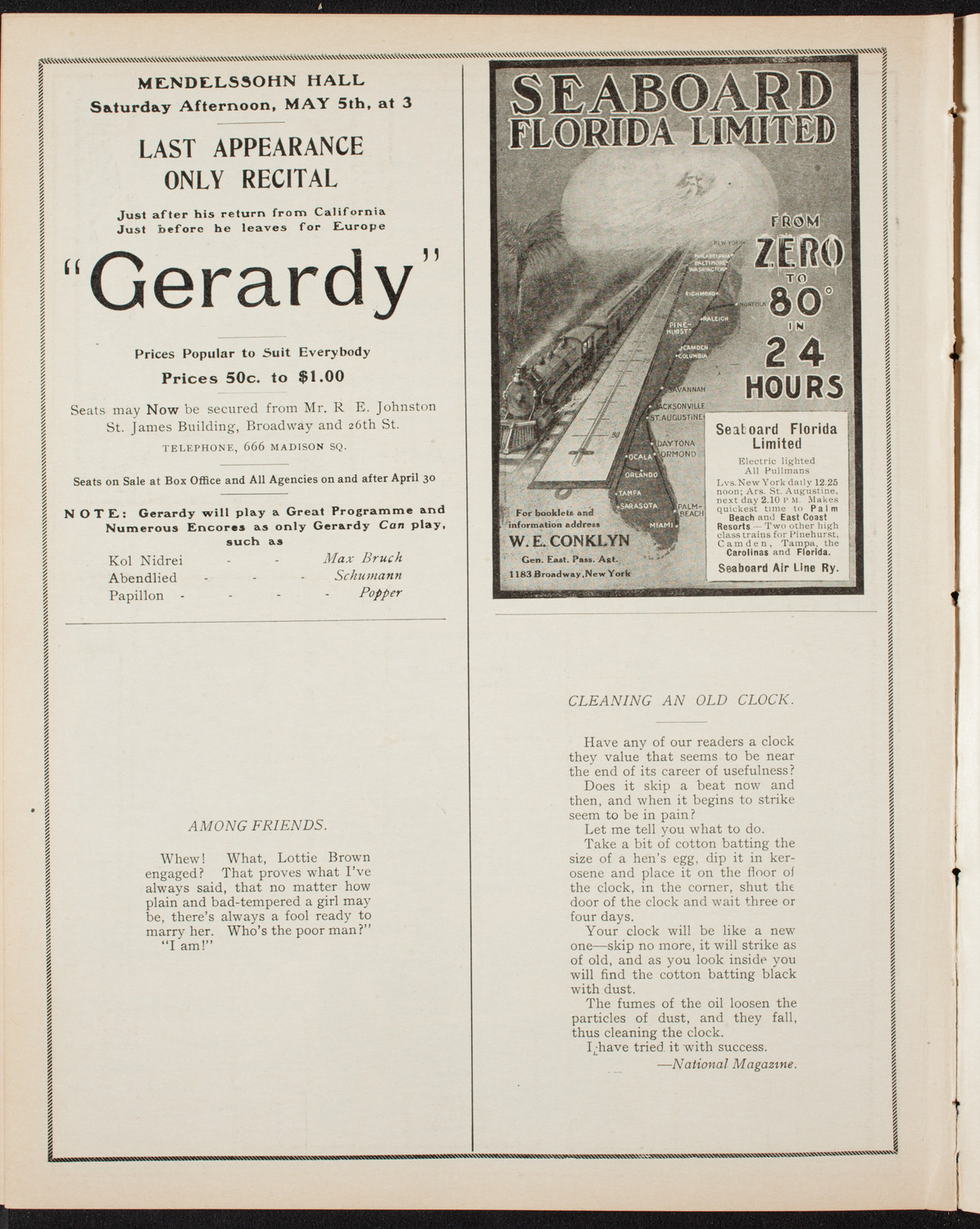 Gunnar Wennerberg Memorial Chorus, April 29, 1906, program page 10