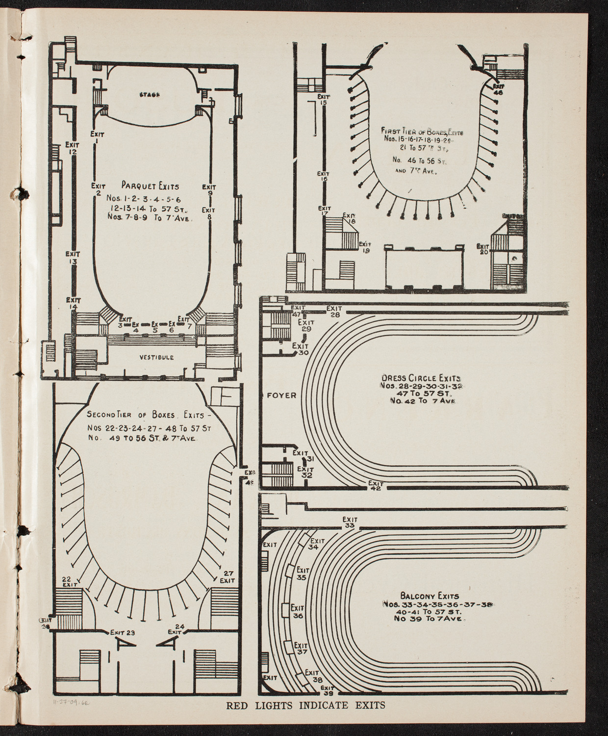 Benefit: St. Mark's Hospital, November 27, 1909, program page 11