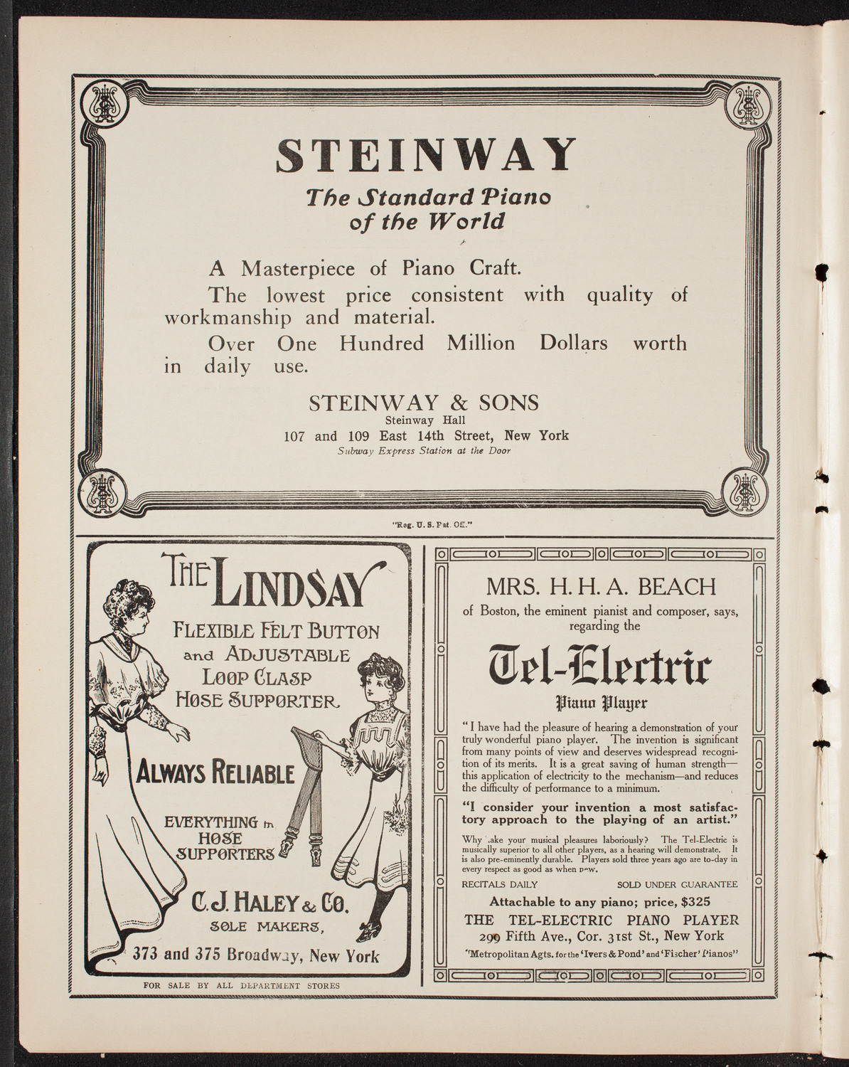 Graduation: College of Pharmacy of the City of New York, May 13, 1909, program page 4