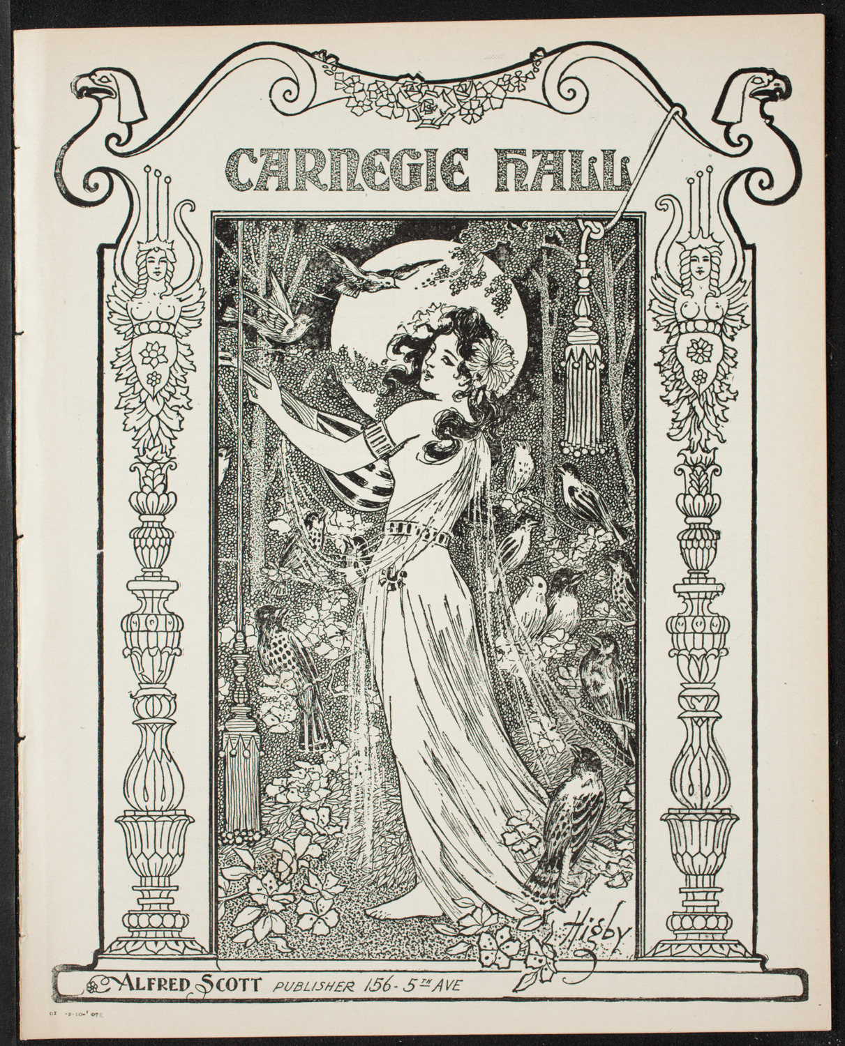 Elmendorf Lecture: Ireland, February 10, 1907, program page 1