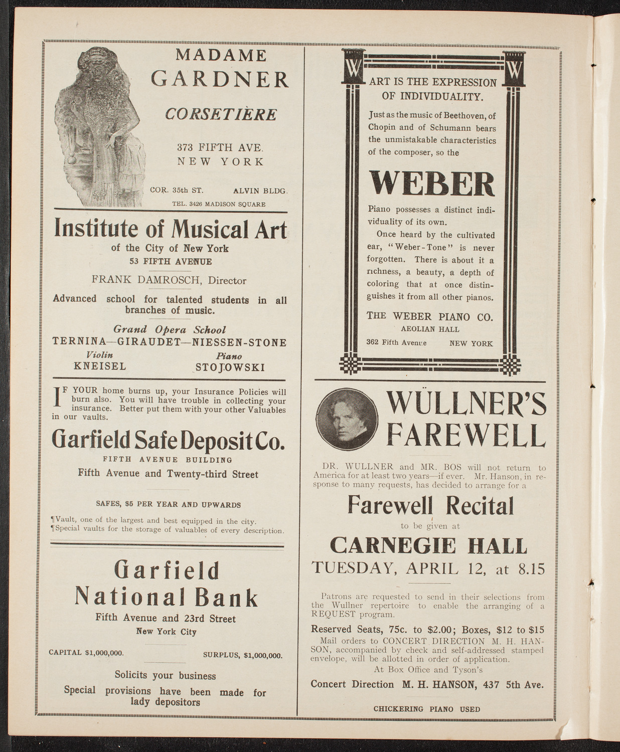 Newman's Illustrated Talks on Travel Topics, March 27, 1910, program page 6