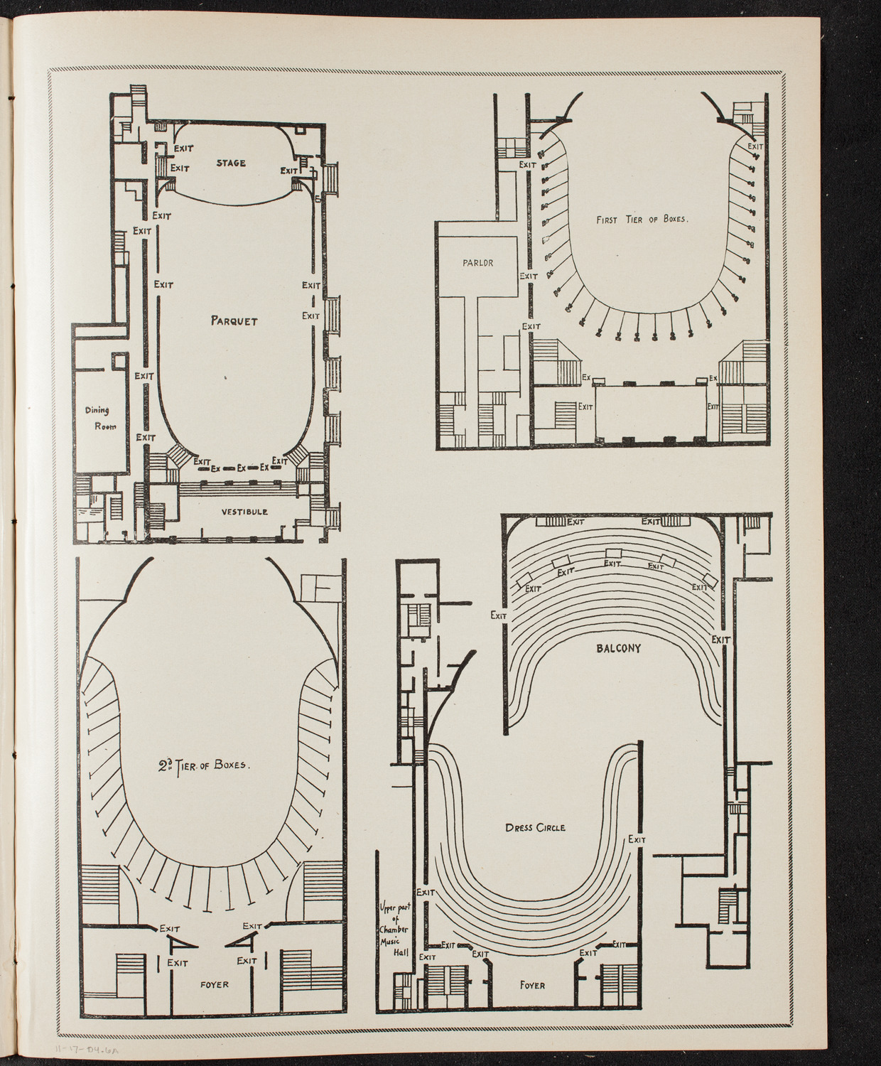 Johanna Gadski, Soprano, and David Bispham, Bass, November 17, 1904, program page 11