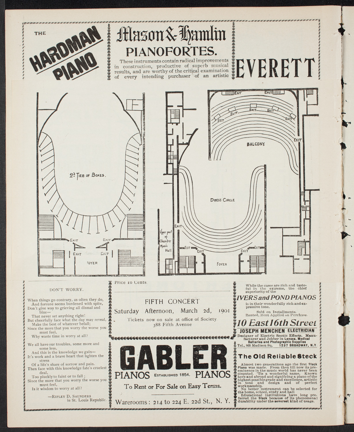 Symphony Concert for Young People, February 9, 1901, program page 8