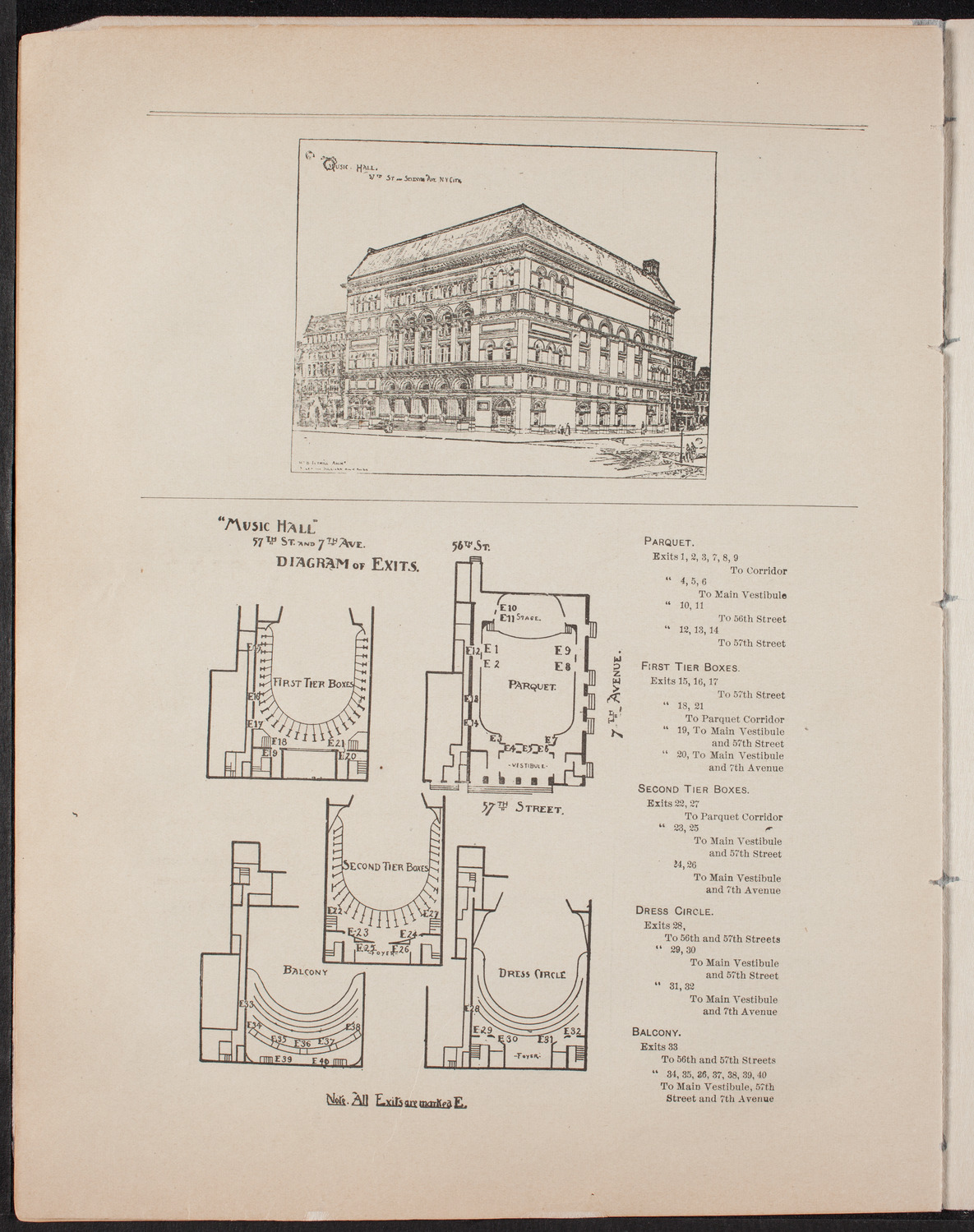 Urania Scientific Theatre, April 20, 1892, program page 10