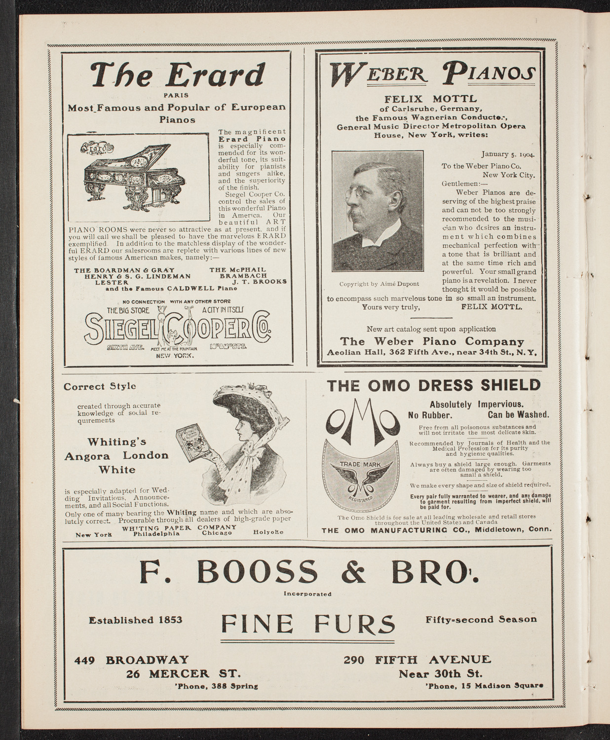 Symphony Concert for Young People, February 4, 1905, program page 6