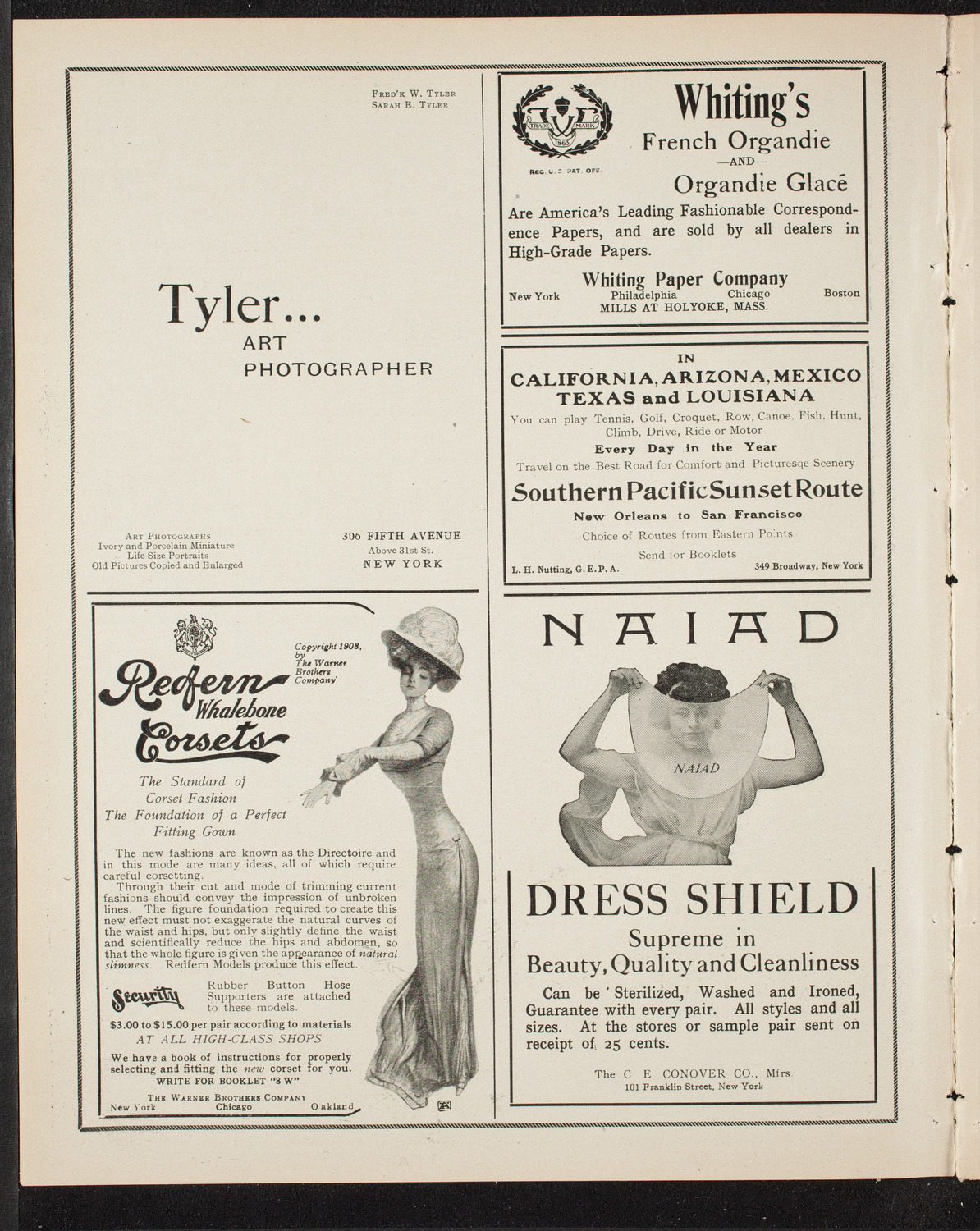 Russian Symphony Society of New York, January 14, 1909, program page 2