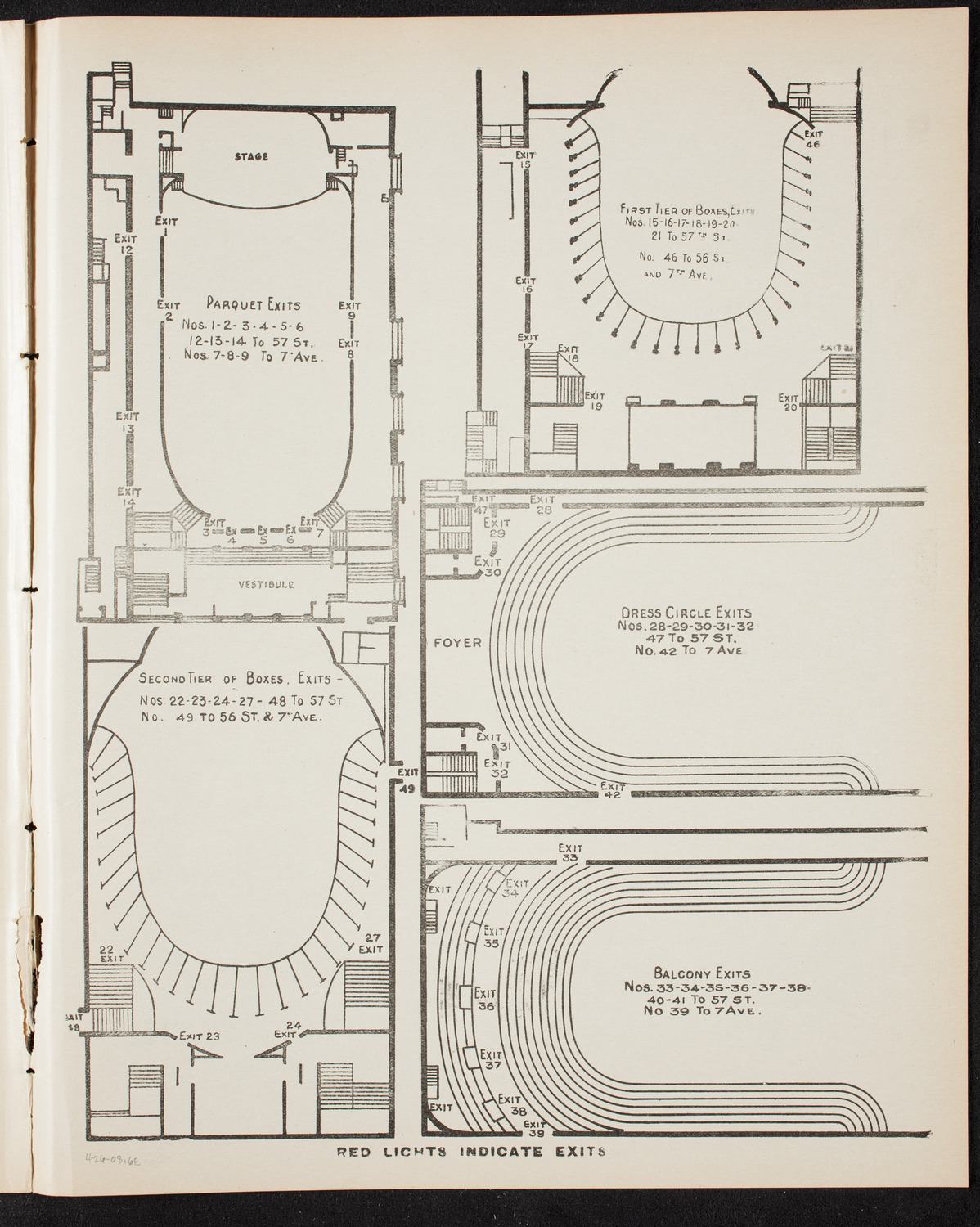 Amicitia Amateur Band, April 26, 1908, program page 11