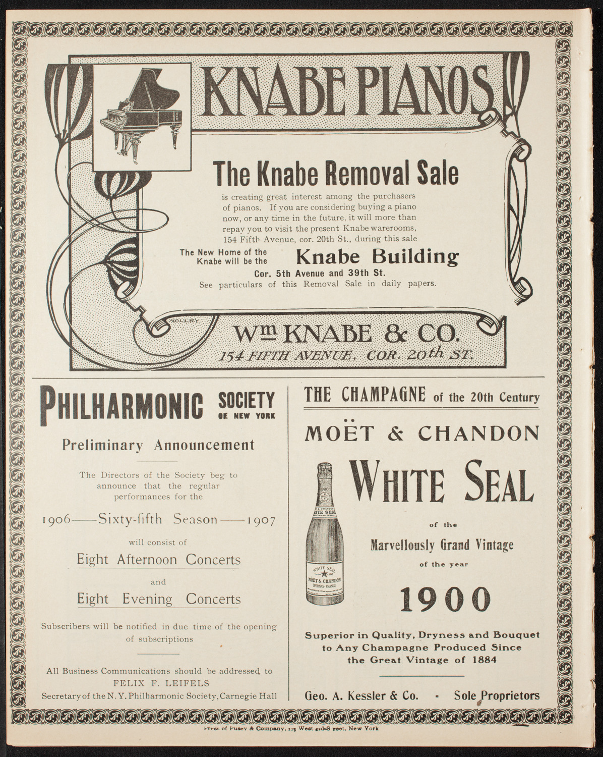 Graduation: New York Law School, June 14, 1906, program page 12