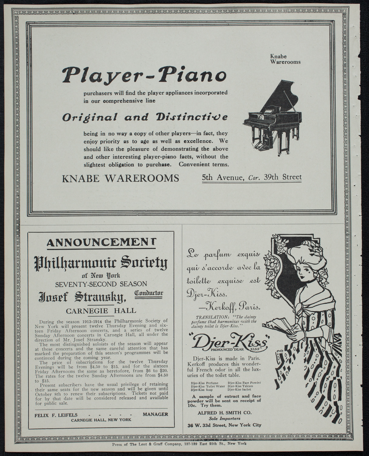 MacDowell Chorus of the Schola Cantorum of New York, April 17, 1913, program page 12