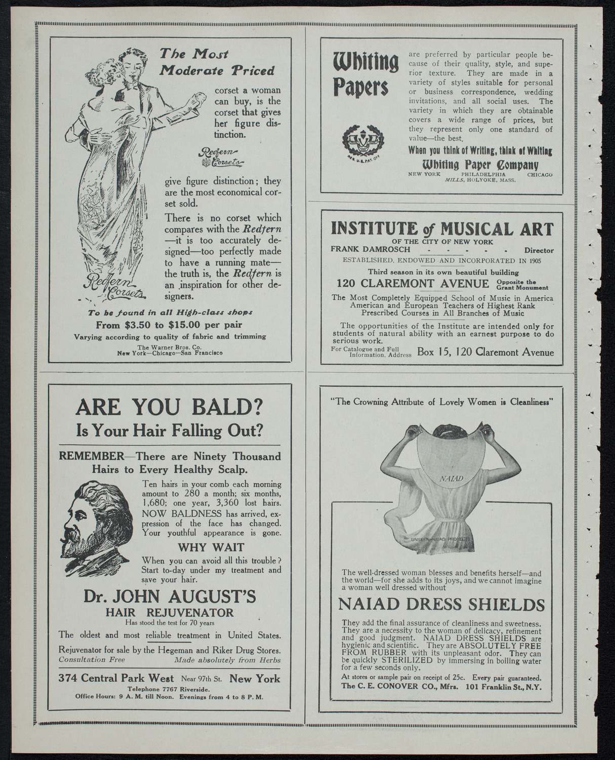 Scandinavian Singing Societies of New York and Vicinity, May 4, 1913, program page 2