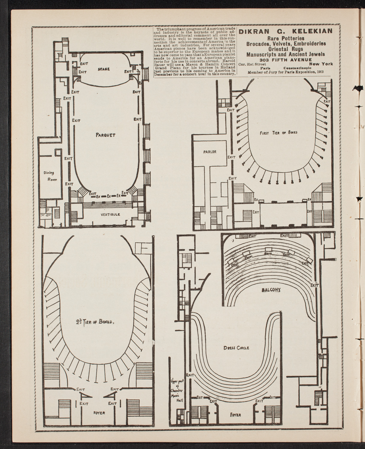 Amicitia Orchestral Club, May 9, 1902, program page 4