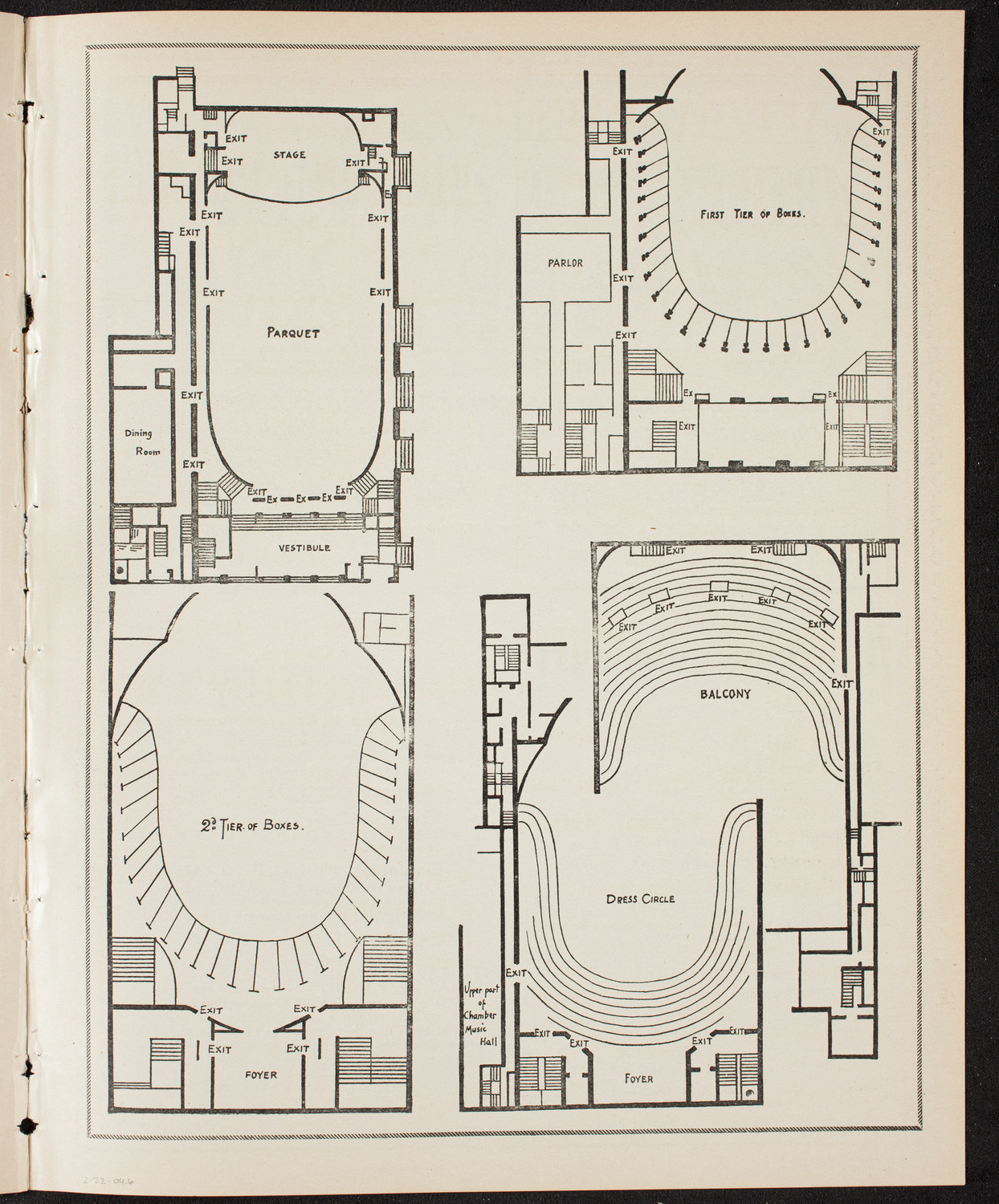 People's Choral Union, February 22, 1904, program page 11